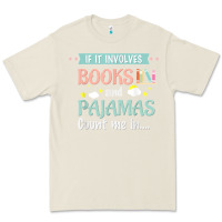 Bone if it involves books and pajamas book lover gift tee t shirt Premium Tee - linhVisuals