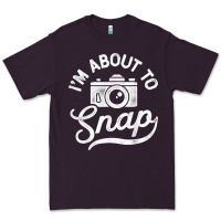 Plum i'm about to snap photography photographer camera men women t shirt Premium Tee - linhVisuals