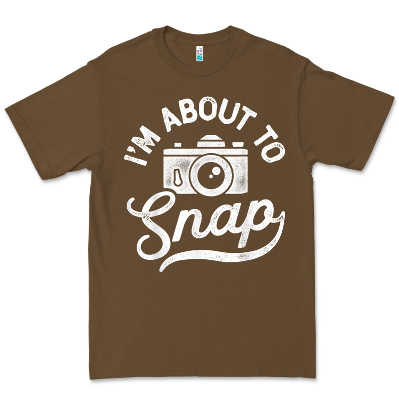 I'm About To Snap Photography Photographer Camera Men Women T Shirt Premium Tee by linhVisuals | Teevron