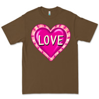 Cacao valentine's day hearts Premium Tee - FaDigitalArtStudio