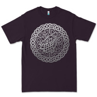 Plum ireland celtic knotwork design ornament wolf original celtic pullover Premium Tee - linhVisuals