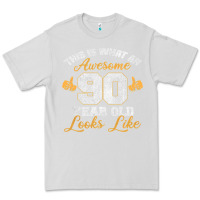 Dove Grey 90th birthday novelty gift awesome 90 year old t shirt Premium Tee - linhVisuals