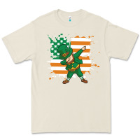 Bone dabbing leprechaun irish american flag Premium Tee - linhVisuals