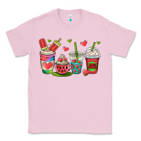 Bubblegum Pink watermelon summer coffee cups Classic Tee - OliviaCreatesArt