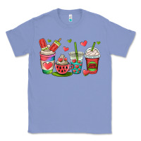 Colony Blue watermelon summer coffee cups Classic Tee - OliviaCreatesArt