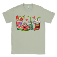 Matcha watermelon summer coffee cups Classic Tee - OliviaCreatesArt