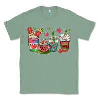 Sage watermelon summer coffee cups Classic Tee - OliviaCreatesArt