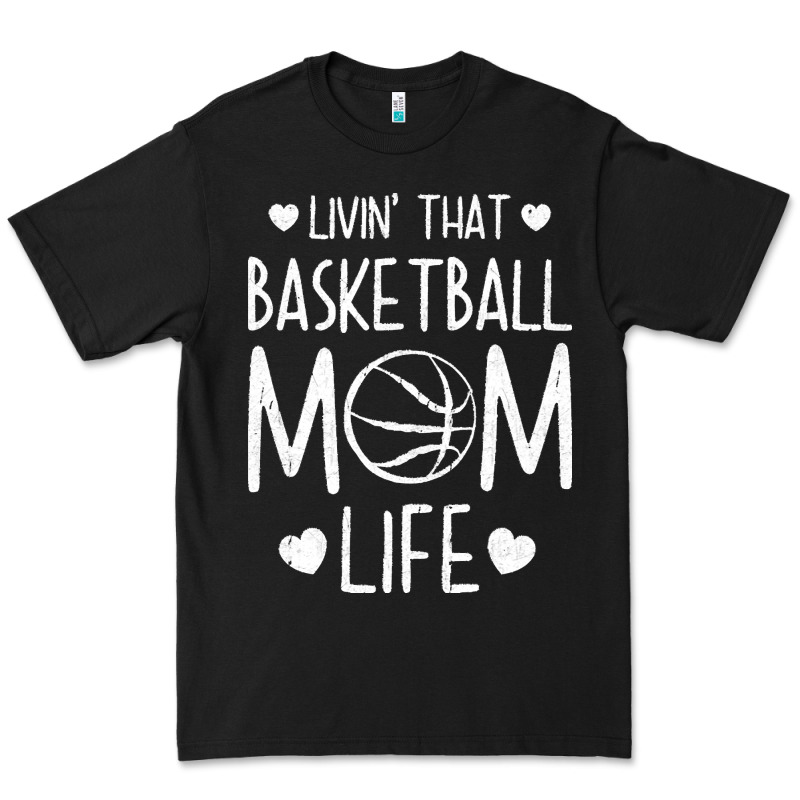 Basketball T  Shirt Basketball Mom Life T  Shirt Premium Tee by linhVisuals | Teevron