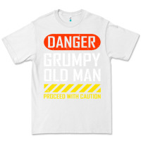 White funny danger grumpy old man sarcastic saying, retirement t shirt Premium Tee - linhVisuals