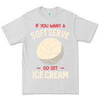 Dove Grey funny volleyball if you want a soft serve volleyball t shirt Premium Tee - linhVisuals