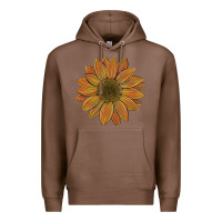 Chestnut sunflower Premium Hoodie - Artiststas