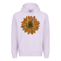 Lilac sunflower Premium Hoodie - Artiststas
