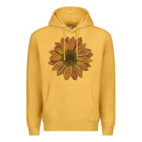 Mustard sunflower Premium Hoodie - Artiststas