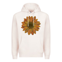 Pale Pink sunflower Premium Hoodie - Artiststas