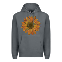 Rock sunflower Premium Hoodie - Artiststas