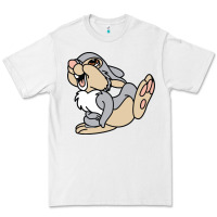 White thumper Premium Tee - linhVisuals