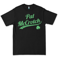 Black pat mccrotch funny st. patrick's day long sleeve t shirt Premium Tee - linhVisuals