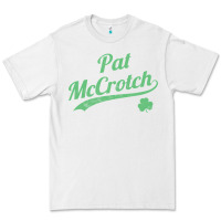 White pat mccrotch funny st. patrick's day long sleeve t shirt Premium Tee - linhVisuals