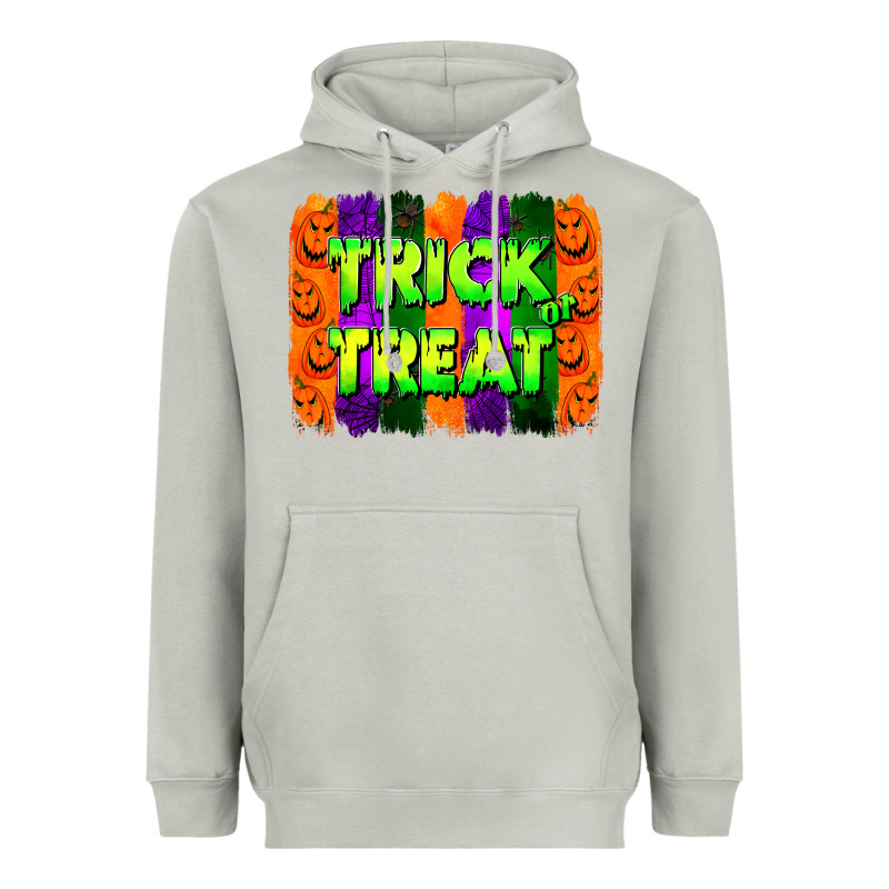 Trick Or Treat Brushstroke Heavyweight Hoodie by Jasminsmagicworld | Teevron