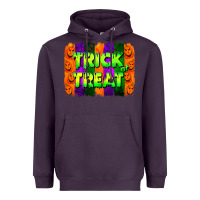 Plum trick or treat brushstroke Heavyweight Hoodie - Jasminsmagicworld