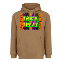Toasted Coconut trick or treat brushstroke Heavyweight Hoodie - Jasminsmagicworld