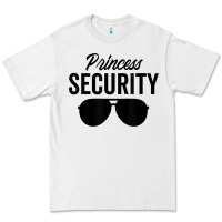 White princess security dad boyfriend husband pregnancy t shirt Premium Tee - linhVisuals
