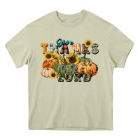 Mossy give thanks to the lord Heavy Core Tee - FaDigitalArtStudio