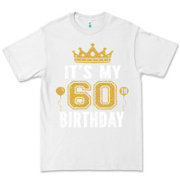 White it's my 60th birthday gift for 60 years old man and woman t shirt Premium Tee - linhVisuals