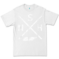 White vintage nashville retro nsh cross t shirt Premium Tee - linhVisuals