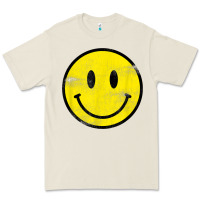 Bone vintage retro happy smiley face 80's 90's aesthetic t shirt Premium Tee - linhVisuals