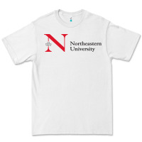 White The the northeastern Premium Tee - linhVisuals