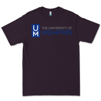 Plum The university of memphis Premium Tee - linhVisuals