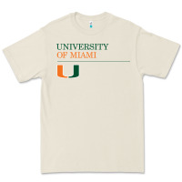Bone The university of miami Premium Tee - linhVisuals
