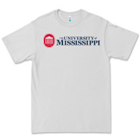 Dove Grey The university of mississippi Premium Tee - linhVisuals