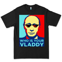 Black who is your vladdy Premium Tee - linhVisuals