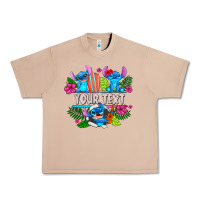 Burro Your Text Stich Urban Heavy Tee - CowhideDigitalArt