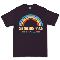 Plum genesis 913 god's promise faithfully rainbow bible verse t shirt Premium Tee - linhVisuals