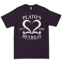 Plum plato retreat club vintage retro nyc t shirt Premium Tee - linhVisuals