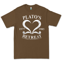 Cacao plato retreat club vintage retro nyc t shirt Premium Tee - linhVisuals