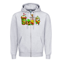 Heather Grey juneteenth coffee Zipper Hoodie - Jasminsmagicworld