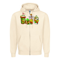 Sandshell juneteenth coffee Zipper Hoodie - Jasminsmagicworld