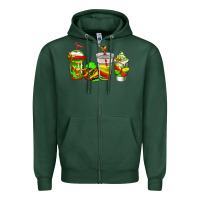 Sports Green juneteenth coffee Zipper Hoodie - Jasminsmagicworld