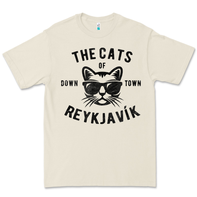 Cats Of Downtown Reykjavik T Shirt Premium Tee by linhVisuals | Teevron