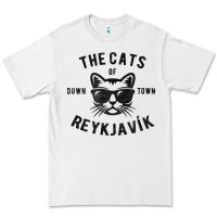 White cats of downtown reykjavik t shirt Premium Tee - linhVisuals