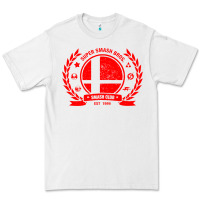 White super smash bros smash club Premium Tee - linhVisuals