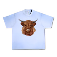 Grape Ice highland cow Urban Heavy Tee - RanaPortraitStore