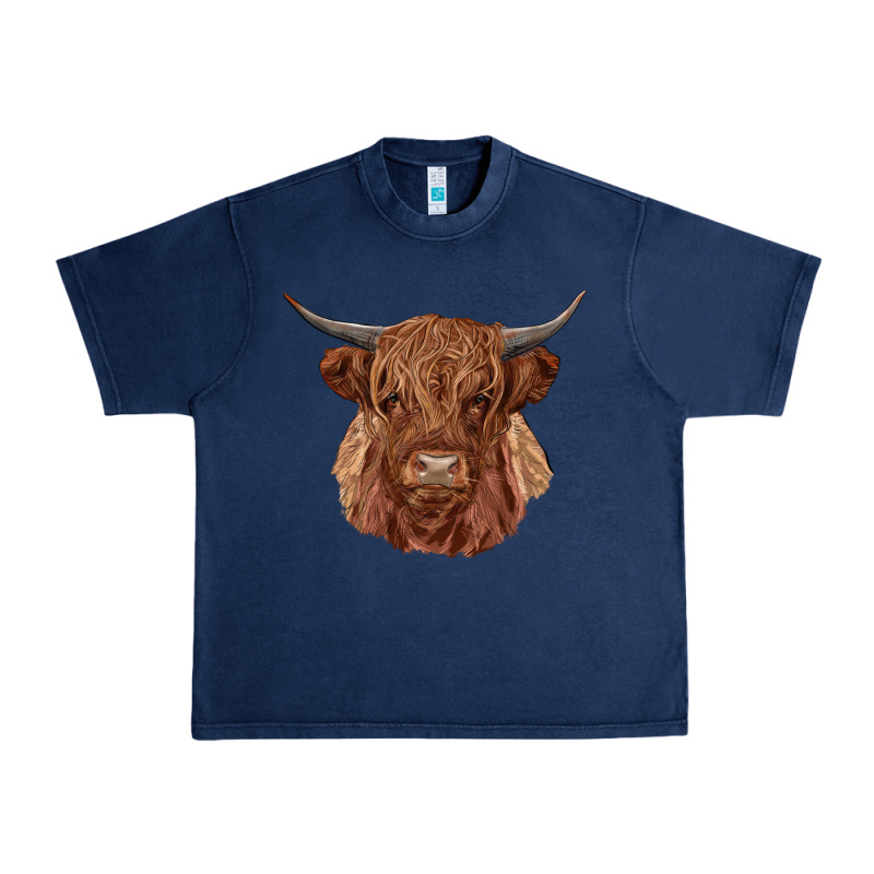 Highland Cow Urban Heavy Tee by RanaPortraitStore | Teevron