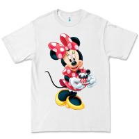 White minni mouse Premium Tee - linhVisuals