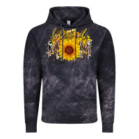 Cloud Black blessed mom sunflower Vintage Hoodie - RacoonDesign