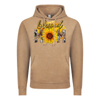 Vintage Coffee blessed mom sunflower Vintage Hoodie - RacoonDesign
